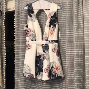 Lulus floral romper